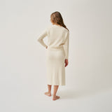 The Midi Knit Skirt