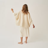The Poncho - Ecru