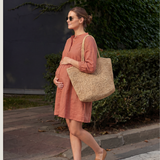 The Linen Shirt Dress - Terracotta
