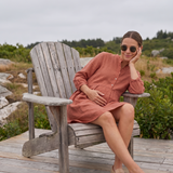 The Linen Shirt Dress - Terracotta