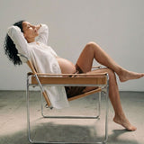 The Oversized Linen Shirt - White