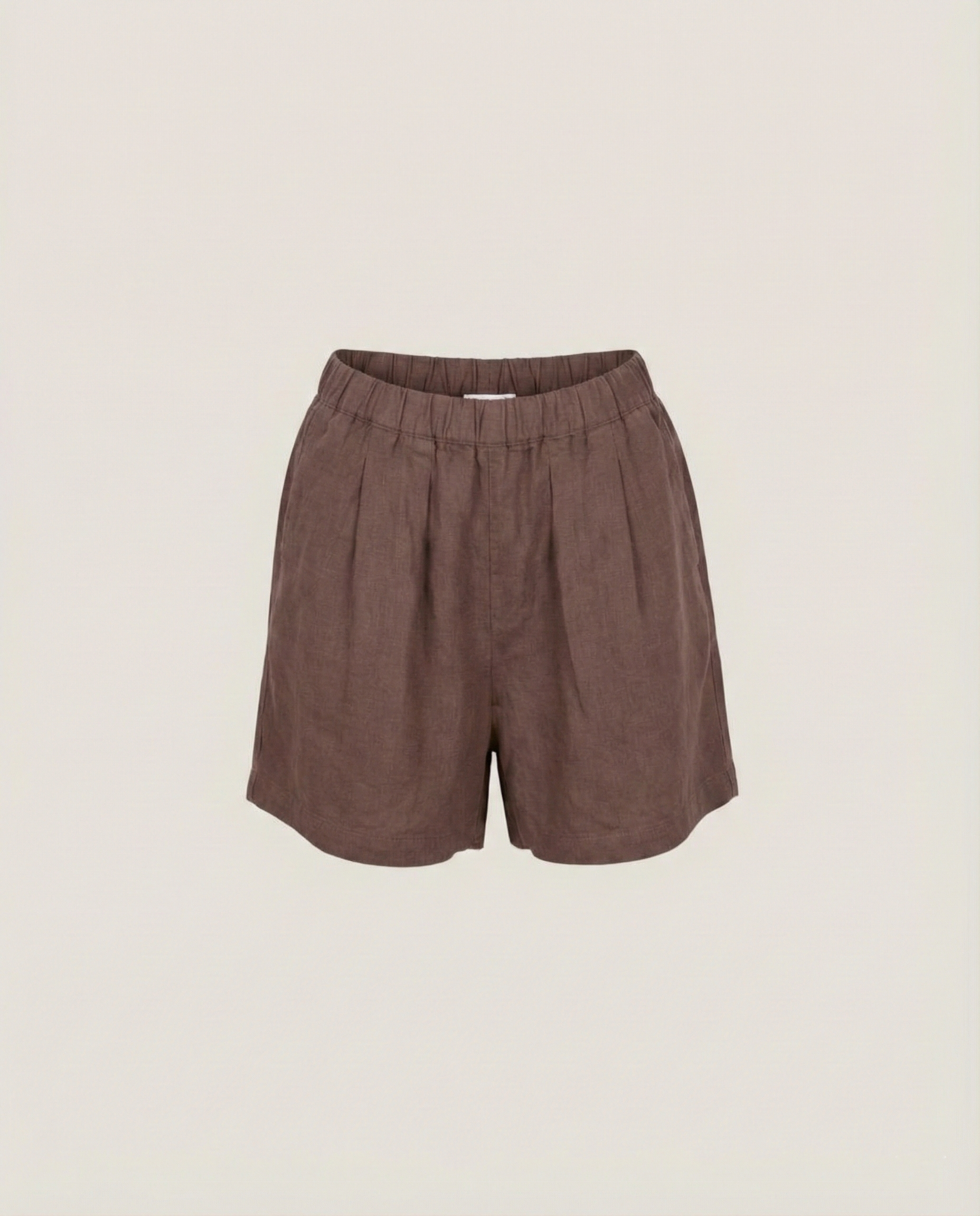 The Linen Short - Chocolate