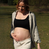 The Oversized Linen Shirt - Sage