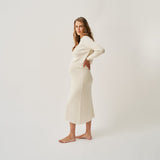 The Midi Knit Skirt