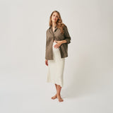 The Midi Knit Skirt